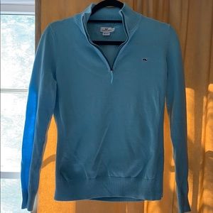 Vineyard Vines quarter zip sweater